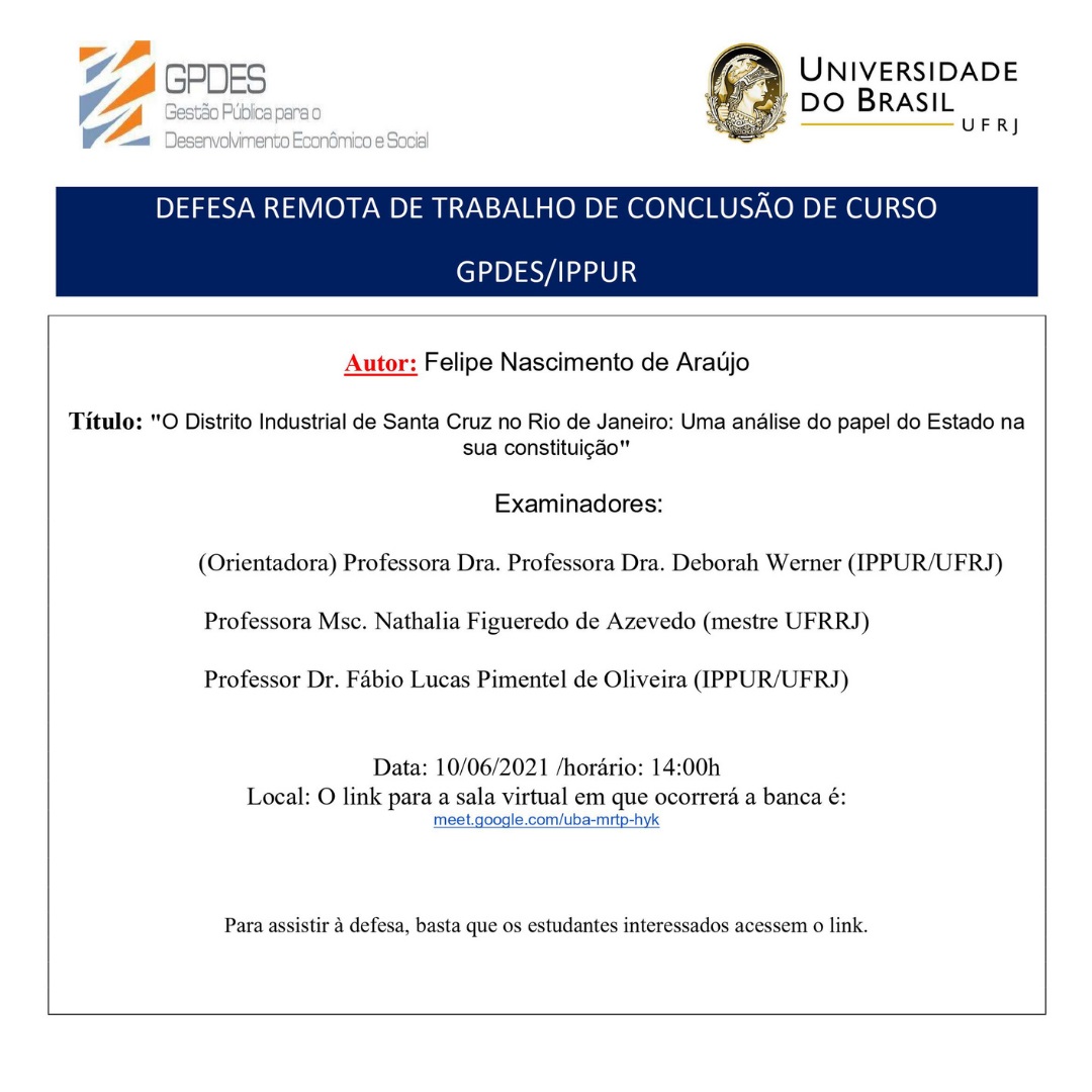 Felipe Nascimento – TCC