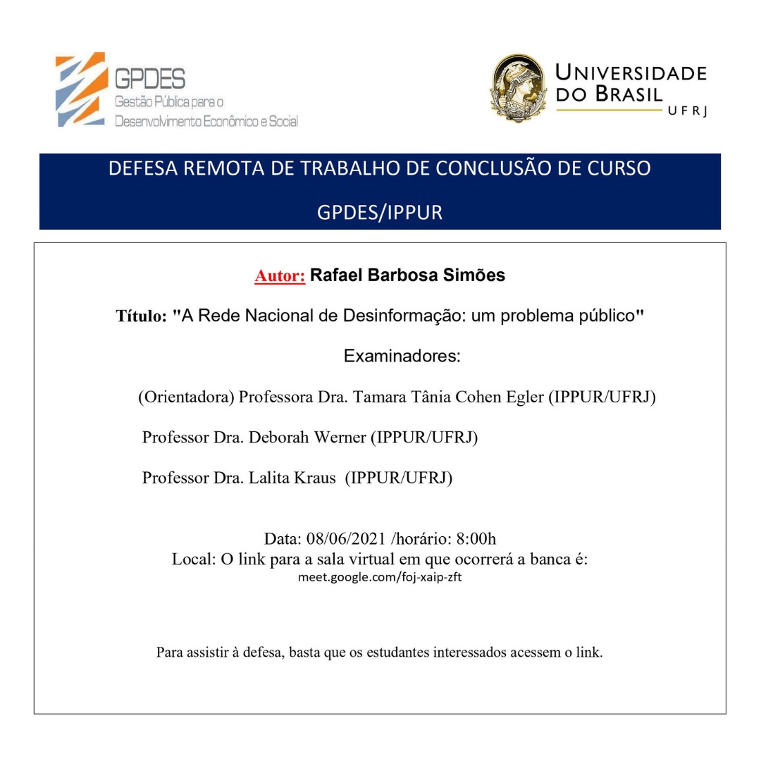 Rafael Barbosa – TCC