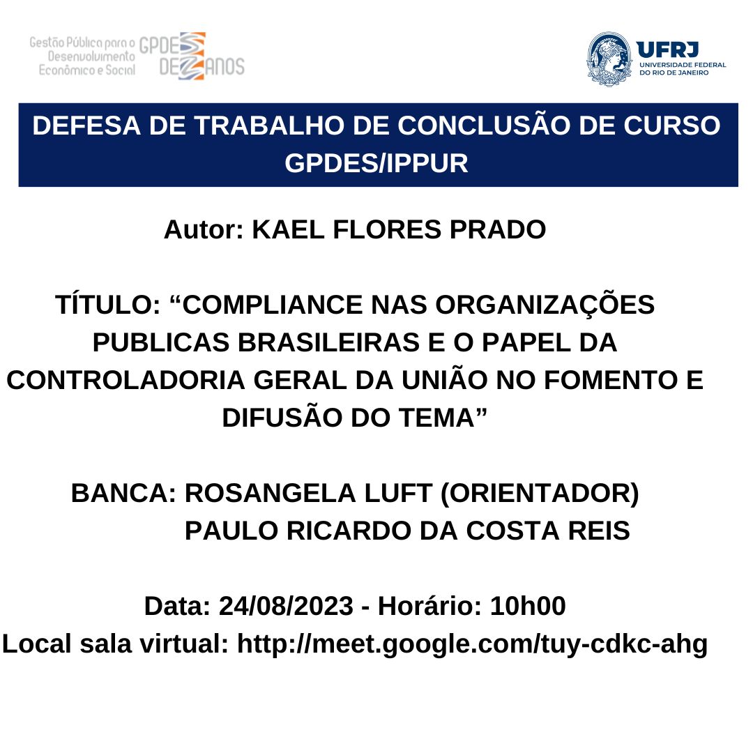 Defesa de TCC – Kael Flores