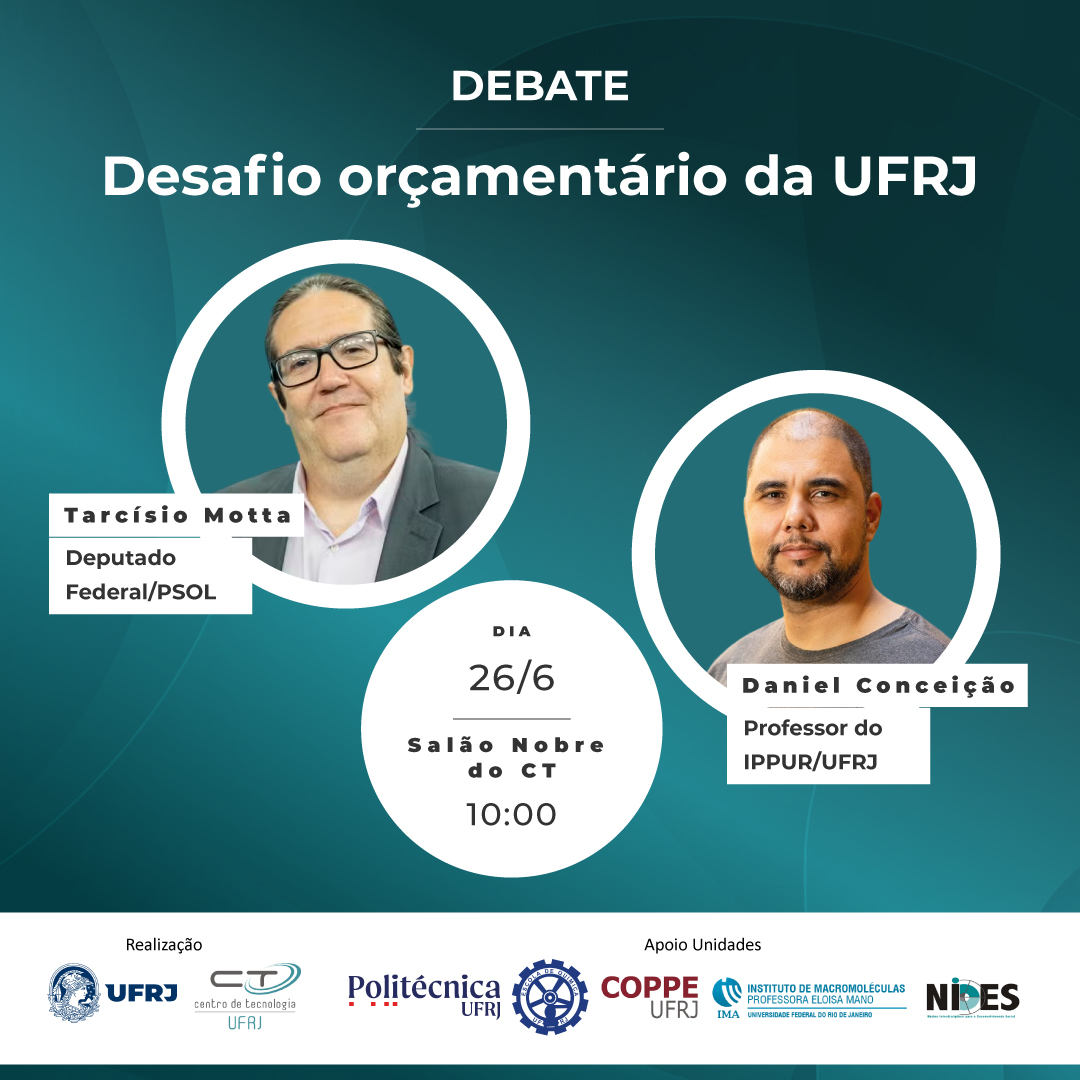 Professor Daniel Negreiros debate soberania monetária e os desafios do financiamento das universidades federais em evento na UFRJ