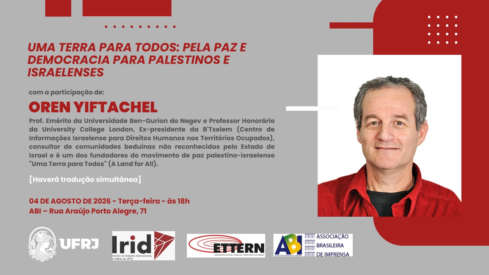 ETTERN Uma terra para todos – 04-08-2026